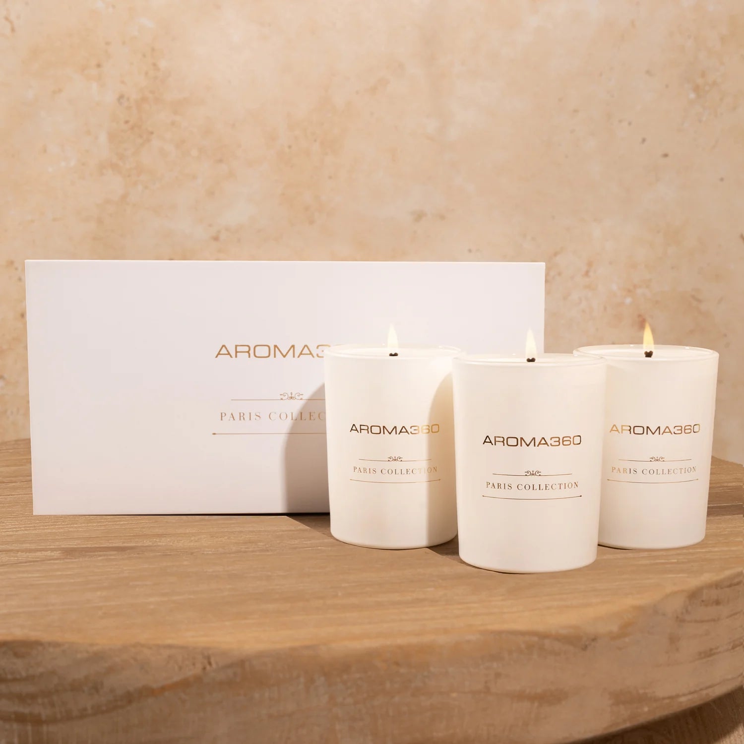 Aroma360 Paris Collection Candle Trio- Chandelier