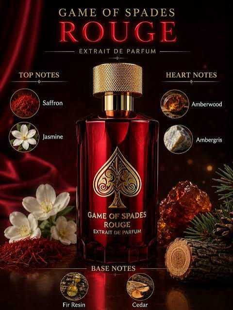 Game of Spades Rouge by Jo Milano