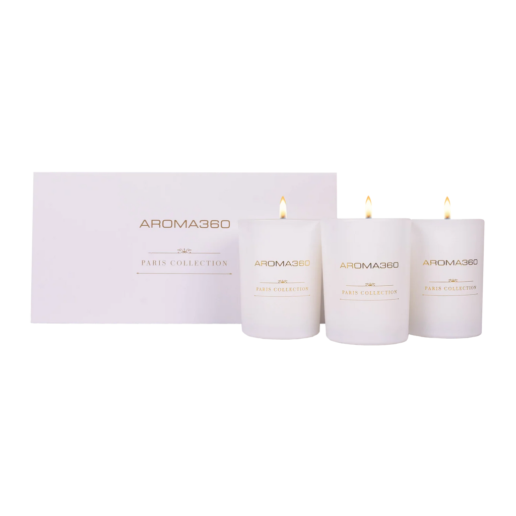 Aroma360 Paris Collection Candle Trio- Chandelier